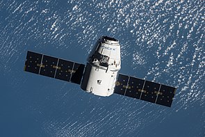 Dragon-kapseli lähestyy ISS:ää 20. heinäkuuta 2016.