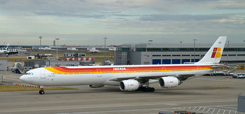 File:Iberia Airbus A340 600.jpg