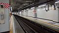 Platform 5 viewed from platform 4 in April 2014