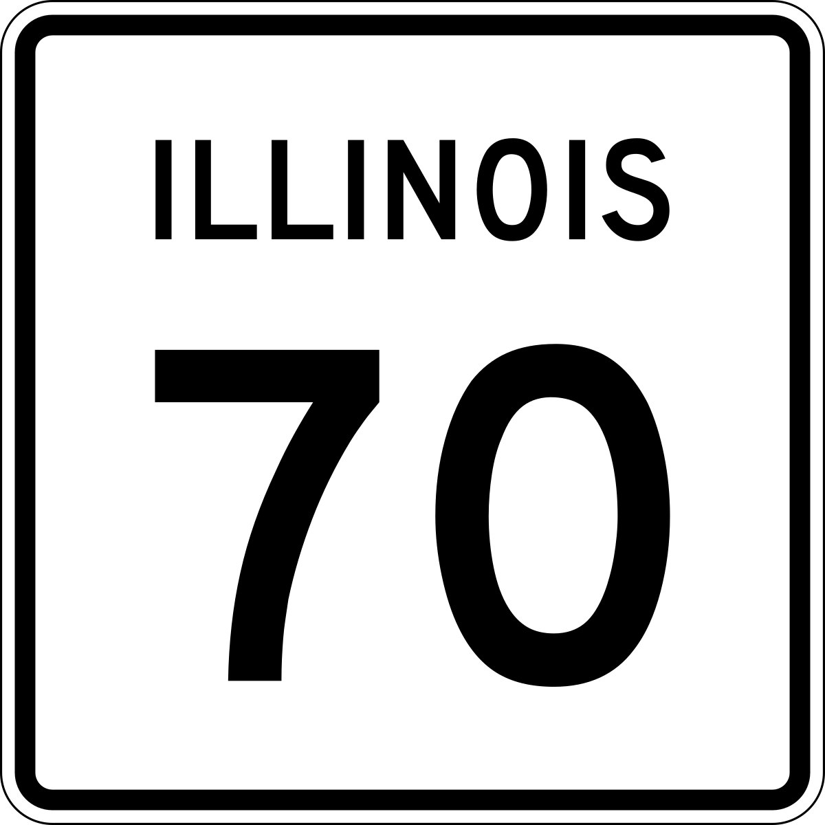 De 70. Номер 70. 70 Il. Illinois number. 70 Svg.