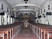 Church interior in 2023