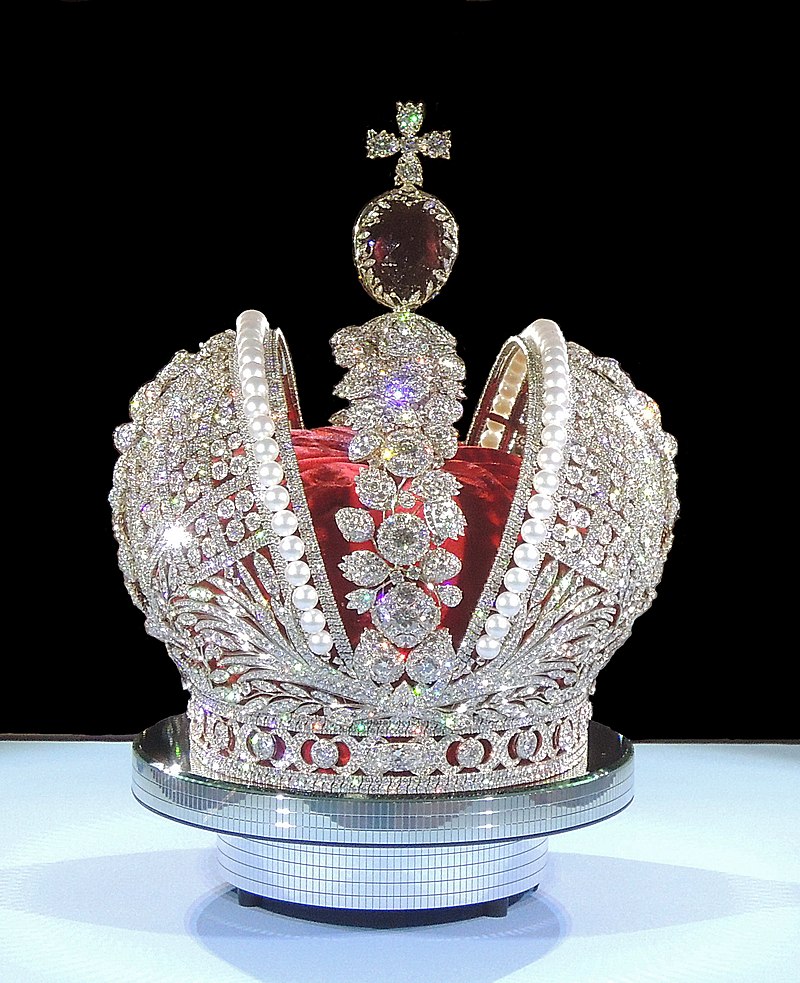 Imperial Crown of Russia (copy by Smolensk Diamonds company, 2012) - photo by Shakko 01.JPG