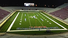 Independence Stadium in Shreveport: a temporary venue for LHSAA Nokia Sugar Bowl Prep Classic state championship football games in 2005, due to the aftermath of Hurricane Katrina. Independence Stadium.jpg