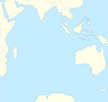 Diego Garcia is located in Samudera Hindia