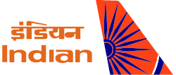 Das Logo der Indian Airlines
