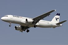 Airbus A320-200 der Iran Air