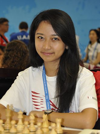 Irene Kharisma Sukandar, four-time Indonesian women's champion from 2006 to 2010 Irine Kharisma Sukandar 2013.jpg