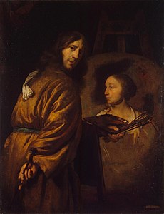 Autoportrait, 1670-75 Musée de l'Ermitage