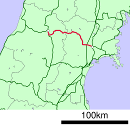 JR East Rikuu Line linemap.svg