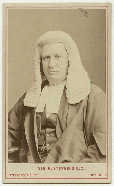 Sir James Fitzjames Stephen, c. 1870s