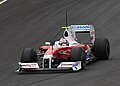 Jarno Trulli testing at Jerez, March