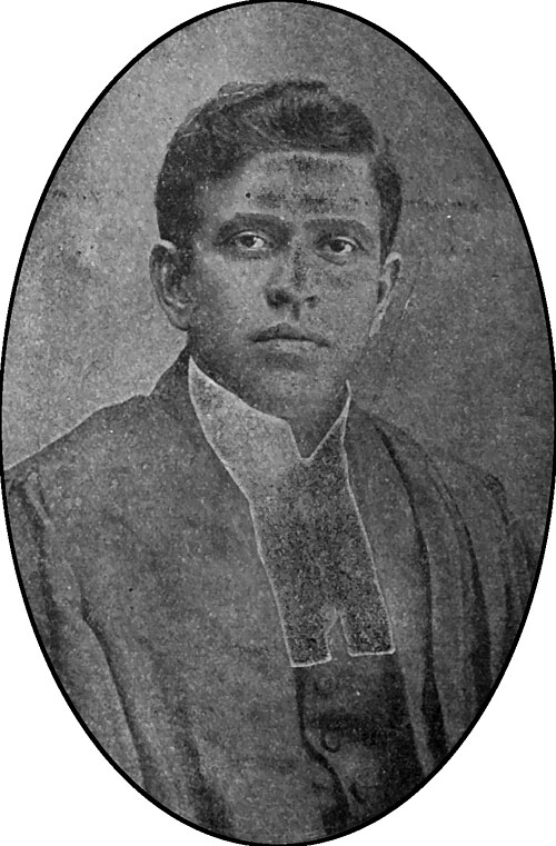 Jayatilaka as a young barrister.