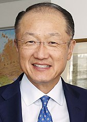 Jim Yong Kim, class of 1982, 12th Pres. of the World Bank, 17th Pres. of Dartmouth