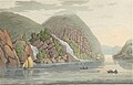 John William Edy - Haoe fall - Boydell's Picturesque scenery of Norway - NG.K&H.1979.0056-057 - National Museum of Art, Architecture and Design (cropped).jpg