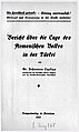 Report on the Situation of the Armenian People in Turkey, 1916, (German), published by Johannes Lepsius