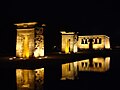 Templo de Debod in Madrid, Spain.