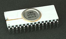 Upd70008ac-6 8bit CMOS microprocessor 6mhz Z 80 bcpu-compatible NEC