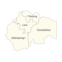 Kalimpong Tehsil Map (en).svg