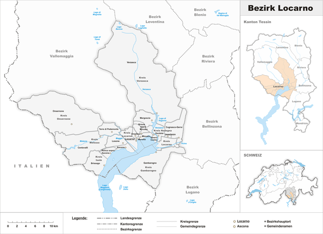 Locarnum (districtus): situs