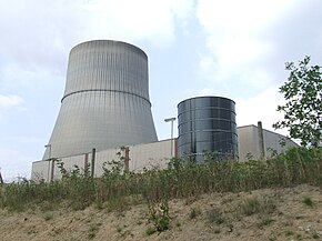 Kühlturm des Kernkraftwerks Emsland