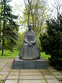 Statue in Warsaw's Saxon Garden