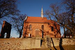 Saint Dorothy church in Duszno