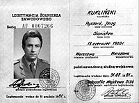 Ryszard Kukliński: Carrera, Impacto de la información proporcionada por Kukliński a la CIA, Fallecimiento