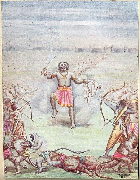 File:Kumbhakarna in war.jpg