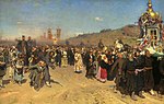 Procession i Kursk-provinsen (1883, I. E. Repin)