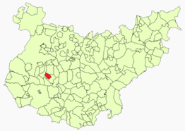 Kaart van La Morera