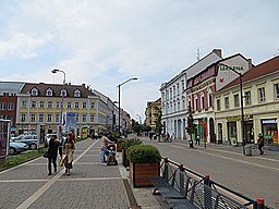 Pohled ve směru k ulici Na Sadech