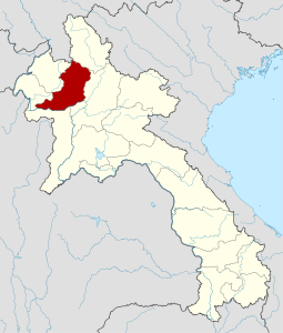 Provincia di Oudomxay – Localizzazione