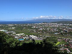 Legazpi City east skyline Lignon Hill