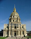 The church at Les Invalides, with its dome