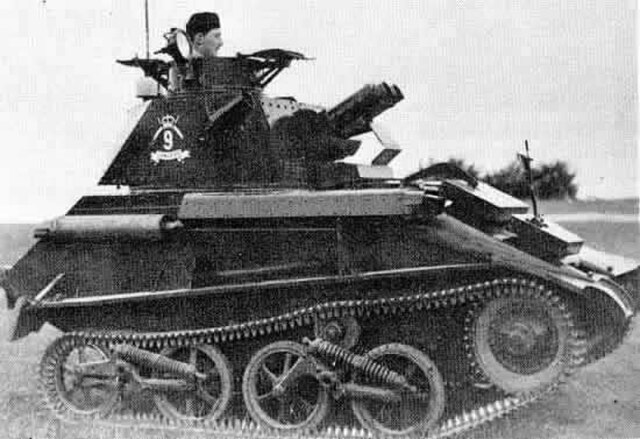 British light tank Mk V
