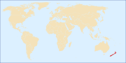Мініатюра для Географія Нової Зеландії