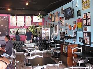 <span class="mw-page-title-main">Lucha Libre Taco Shop</span> Restaurant in California