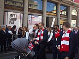 Ludcinio Marengo on 17th of May Parade in Bergen - 2018.