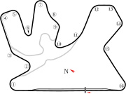 Description de l'image Lusail International Circuit 2023.svg.