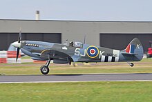 Battle of Britain Memorial Flight Spitfire IX, MK356, 21-V, 2014