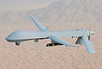 MQ-1 Predator, armed with AGM-114 Hellfire missiles.jpg