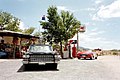 Hackberry, Arizona: Ehem. Tankstelle, heute Souvenirladen an der „Historic Route 66“.