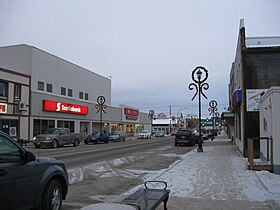 Flin Flon: Dinas ym Manitoba a Sascatsiewan, Canada