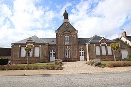 The town hall in Saint-Éliph