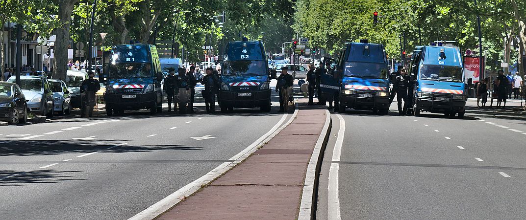 Français : Manifestation contre la loi travail à Toulouse, le 23 juin 2016 English: Demonstration against French labour law in Toulouse, June 23, 2016