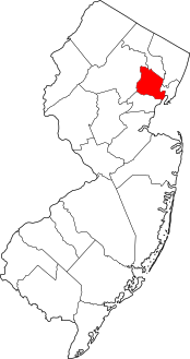 Map of New Jersey highlighting Essex County.svg