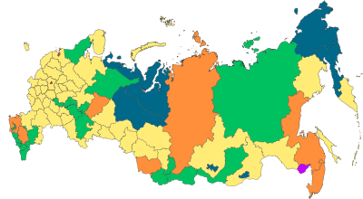 Map of federal subjects of Russia (2007-01).svg