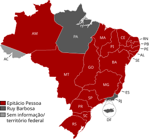 Elecciones presidenciales de Brasil de 1919