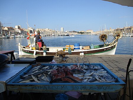 Marché poisson Marseille 021