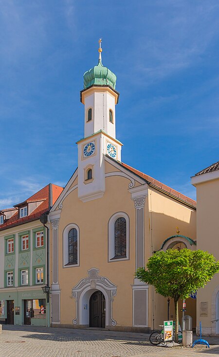 MariaHilf Kirche, Murnau, Bavaria, Germany